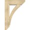 Ekena Millwork Thorton Slat Rough Sawn Bracket w/ Offset Brace, Douglas Fir, 8"W x 26"D x 38"H BKT0806X26X38THR06RDF - alternate 2